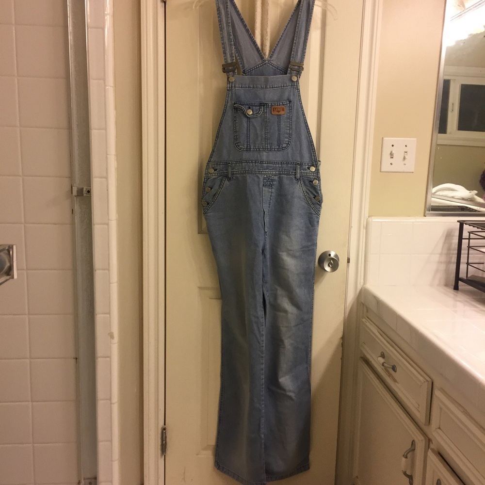 Denim Overalls